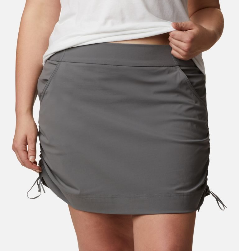 Women's Columbia Anytime Casual Skorts Grey | Plus Size CA-J6483